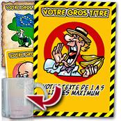 cadeau personnalis� Affiche Humoristique Personnalis�e