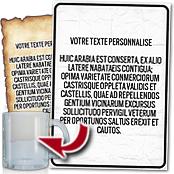 cadeau personnalis� Affiche Humoristique Texte