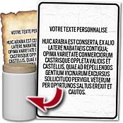 cadeau personnalis� Affiche Humoristique Texte