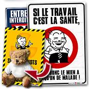 cadeau personnalis� Affiches Humoristiques