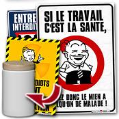 cadeau personnalis� Affiches Humoristiques