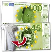 cadeau personnalis� Billet de Banque Personnalis�