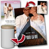 cadeau personnalis� Fausse Affiche de Film Personnalis�e