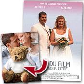 cadeau personnalis� Fausse Affiche Personnalis�e Saint Valentin 