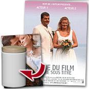 cadeau personnalis� Fausse Affiche Personnalis�e Saint Valentin 