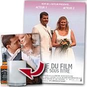 cadeau personnalis� Fausse Affiche Personnalis�e Saint Valentin 