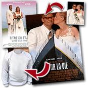 cadeau personnalis� Fausse Affiche de Film Personnalis�e