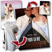 cadeau personnalis� Fausse Affiche de Film Personnalis�e