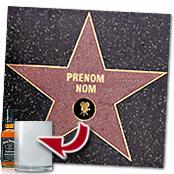 cadeau personnalis� Votre �toile personnalis� sur Hollywood Boulevard