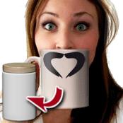cadeau personnalis� Mug Moustachu