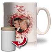 cadeau personnalis� Mug Photo Saint Valentin Personnalis�