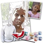 cadeau personnalis� Photo en Peinture par Numero