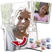 cadeau personnalis� Photo en Peinture par Numero