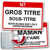 cadeau personnalis� Panneau de Ville Personnalis�