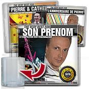 cadeau personnalis� Couverture de CD audio personnalis�e