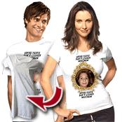 cadeau personnalis� T-Shirt Photo