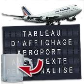 cadeau personnalis� Tableau A�roport