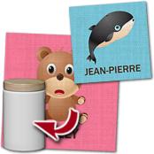 cadeau personnalis� Tableau Animaux et Pr�nom