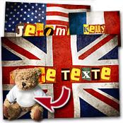 cadeau personnalis� Tableau Drapeau