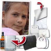 cadeau personnalis� Objets Personnalis�s avec Votre Photo Verticale